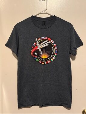 Project Hail Mary Graphic Tee - Dark Heather Gray